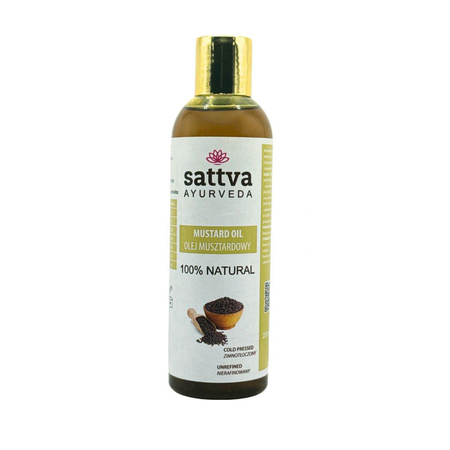 Koldpresset sennepsolie 250 ml - Sattva