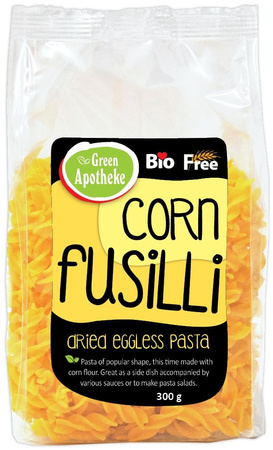 Glutenfri fusilli-pasta (majs) fusilli bio 300 g - Apotheke