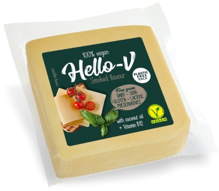 Vegetabilsk rygeost alternativ - 200 g terning