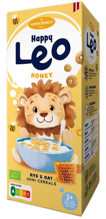 Honningkornhjul til børn bio 150 g - Nordcrunch (Happy Leo)