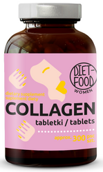 Kollagen (400 mg) kosttilskud 300 tabletter - DIET-FOOD