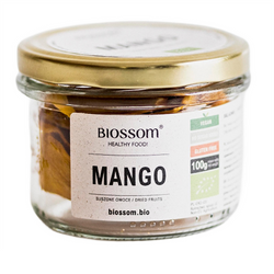 Glutenfri tørrede mangoer bio 100 g - BIOSSOM