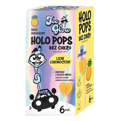 Crystal Hjerte-slikkepind med ananas og ingefær – mod køresyge, sukkerfri, glutenfri (6 stk.) 36 g – JOE GLOW