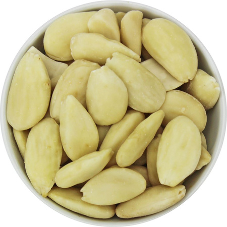 Blancherede mandler bioråvare 25 kg