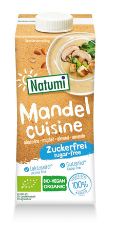 Koncentreret mandelprodukt til madlavning og bagning glutenfri bio 200 ml