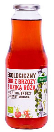 Birkebærsaft med hyben bio 1 l