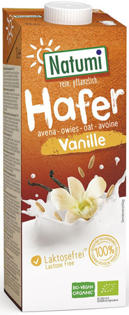 Havregryns-vaniljedrik uden tilsat sukker bio 1 l