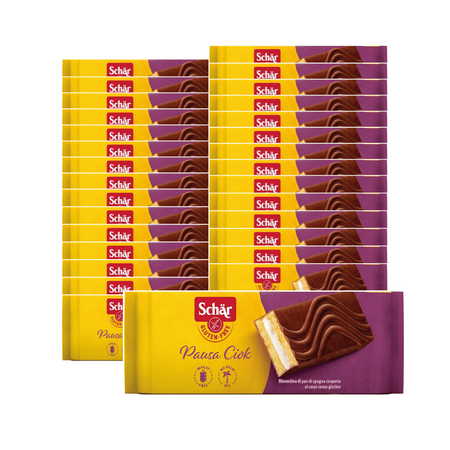 SÆT 30 x Pausa ciok, glutenfri kakaokage 35 g - Schar