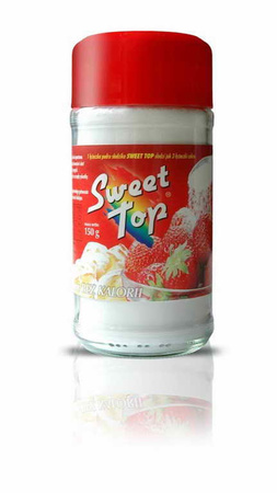 Sødestof i pulverform 150 g sweet top ( rød )