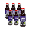 SETTING 6 x Tyttebærsaft 100 % 750 ml - Naturavena