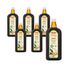 SÆT 6 x Ingefærsaft 100% 500 ml