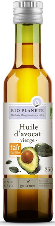 Avocadokød koldpresset olie bio 250 ml