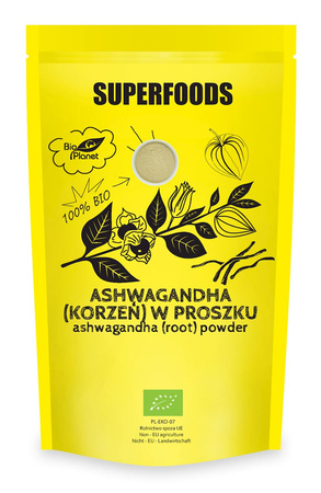 Ashwagandha (rod) pulver bio 150 g