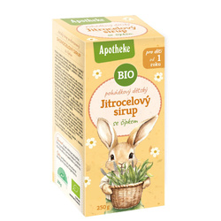 Børnesirup af vejbred og hyben fra 1 år bio-kosttilskud 250 g - APOTHEKE