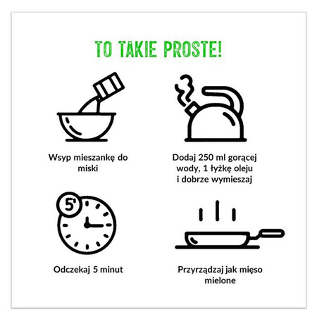 Lad os få kød! vegetabilsk køderstatning - med kultiverede fødevarer krydderier 150g