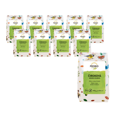 KIT 10 x Glutenfri sorghummel bio 450 g