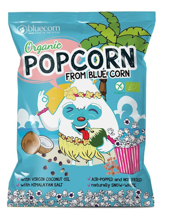 Blå majspopcorn BIO 20 g