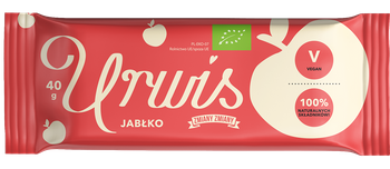 "Frugt- og nøddebar med æble "URWIS" glutenfri bio 40 g - change of change"