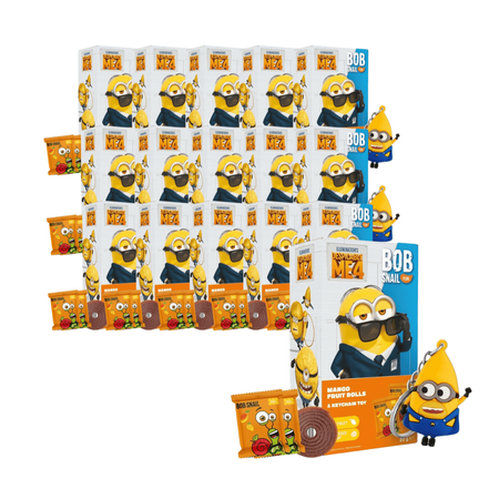 SÆT 16 x Mangosnack + Minions-legetøj 20g