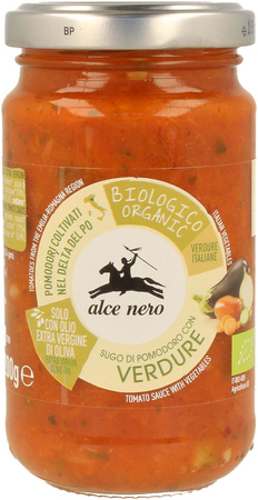 Tomatsauce med grøntsager (verdure) bio 350 g