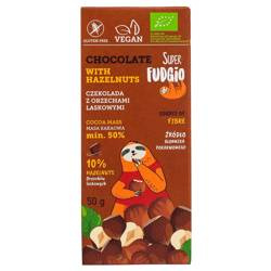 Hasselnøddechokolade BIO 50 g