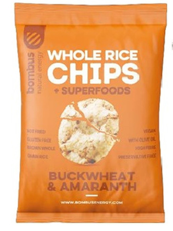 Fuldkornsrischips med boghvede og amarant glutenfri 60 g