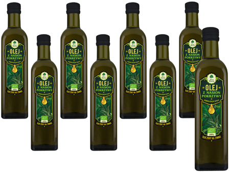 KIT 6 x koldpresset brændenældefrøolie bio 250 ml