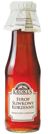 Blomme-kryddersirup 375 g (300 ml) - krokus