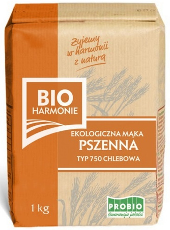 Hvedebrødmel type 750 bio 1 kg - pro bio - Bioharmonie