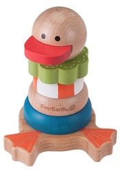 Træand med udtræk fra 12. måned (11 x 11,5 x 13 cm) FSC – Everearth