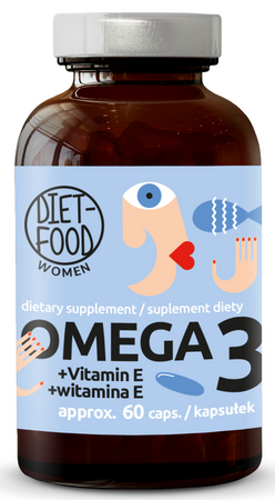 Omega-3 (2000 mg) kosttilskud 60 kapsler - Diet-Food
