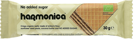 Automatisk semuljevaffel uden tilsat sukker bio 30 g - Harmonica