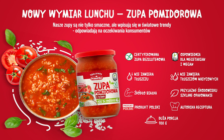 Tomatsuppe med ris glutenfri 700 g