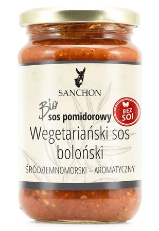 Glutenfri vegansk bolognesesauce bio 330 ml - SANCHON