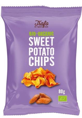 Solsikkeoliefriturestegte yamschips bio 80 g - Trafo