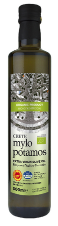 PDO ekstra jomfru olivenolie Kreta bio 500 ml - Mylopotamos