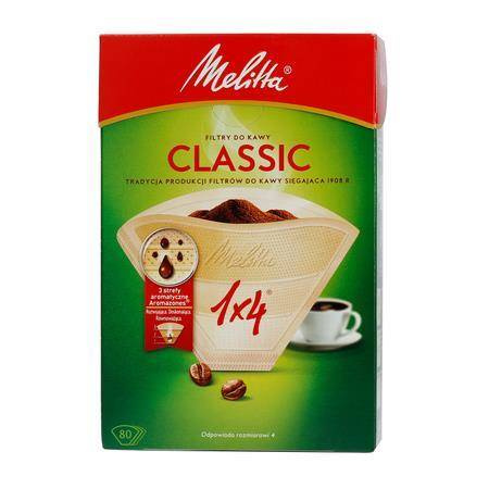 Melitta papierowe filtry do kawy 1x4 - classic - 8