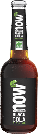 Sort cola (med guarana) bio 330 ml - nu