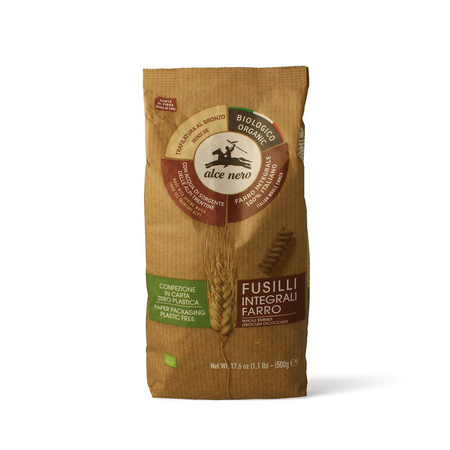 Pasta (fuldkornsspelt) fusilli bio 500 g