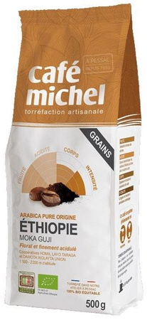 Arabica 100% sidamo Etiopien Fair Trade bønnekaffe