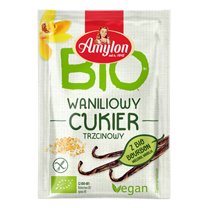Sukker med Bourbon vanilje, glutenfri, BIO 20 g