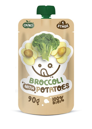 Broccoli-kartoffelret efter 6 måneder bio 90 g
