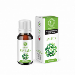 Hjertechakra anahata mix æterisk olie 10 ml - Your Candle