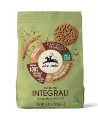 Fuldkornskiks med ekstra jomfruolivenolie (6,7%) bio 250 g - ALCE NERO