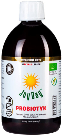 Glutenfrit probiotisk kosttilskud bio 500 ml - JOY DAY