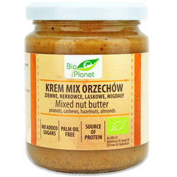 Blandet nøddecreme (4 nødder) bio 250 g - Bio Planet