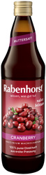 Tranebærsaft NFC 750 ml - RABENHORST