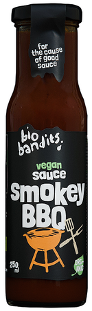 Vegansk bbq-sauce BIO 250 ml - Bio Bandits