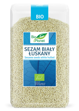 Afskallet hvid sesam bio 1 kg