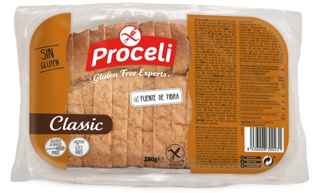 SÆT 4 x Glutenfrit sandwichbrød 280 g - Proceli